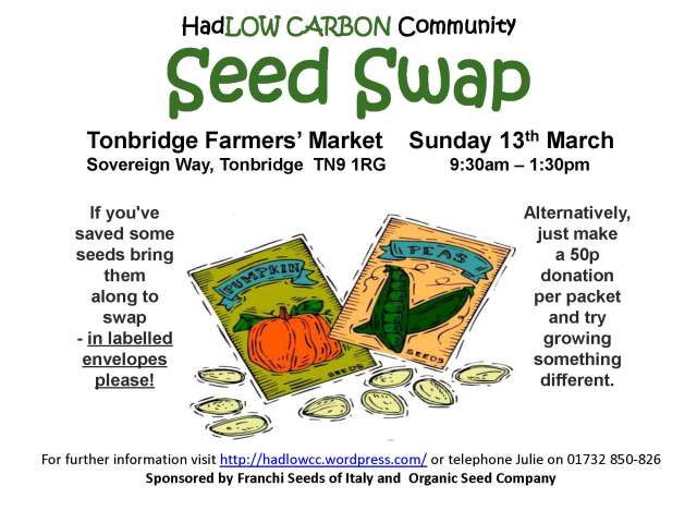 Seed Swap poster 2016